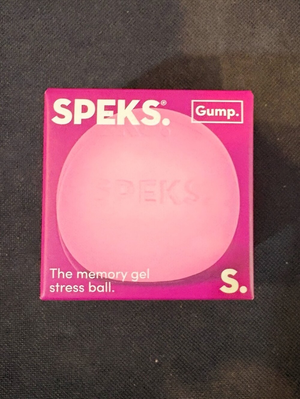 Speks Gump Stress Ball Silky Soft Memory Gel Squishy Fidget